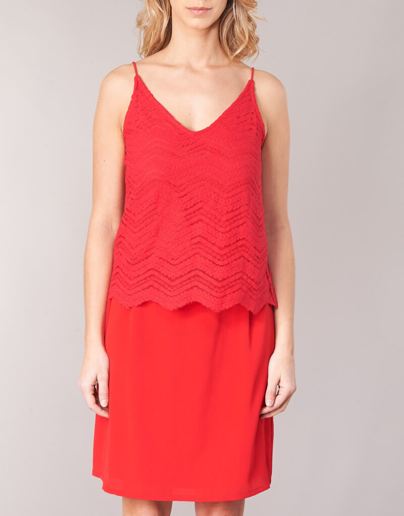 Abito corto Betty London KULIA Rosso Abiti corti Donna - 4