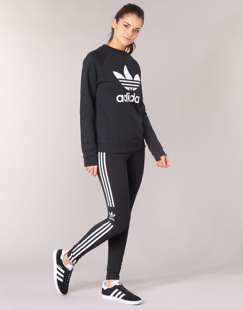 Pantalones adidas TREFOIL TIGHT Negros Pantalones Mujer - 2