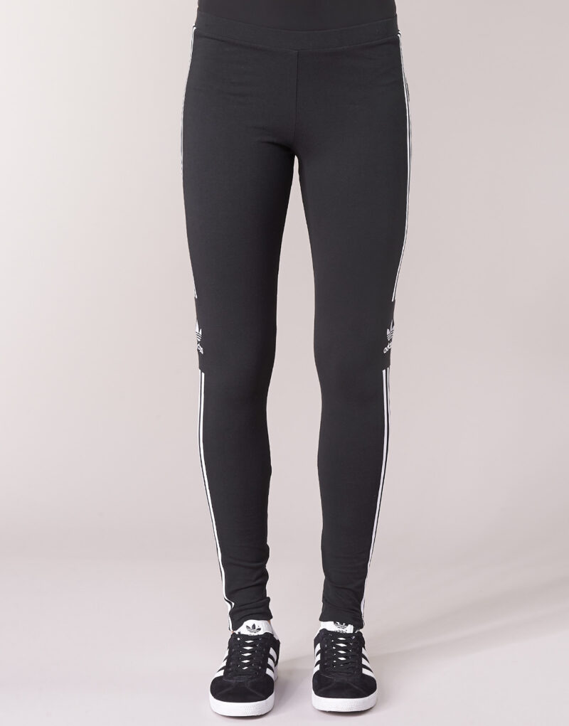 Pantalones adidas TREFOIL TIGHT Negros Pantalones Mujer - 4