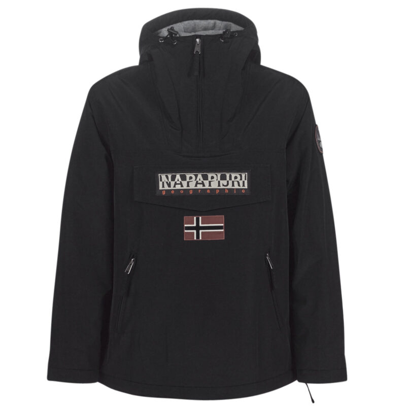 Mantella Napapijri RAINFOREST POCKET Nero Mantelle Donna - 1