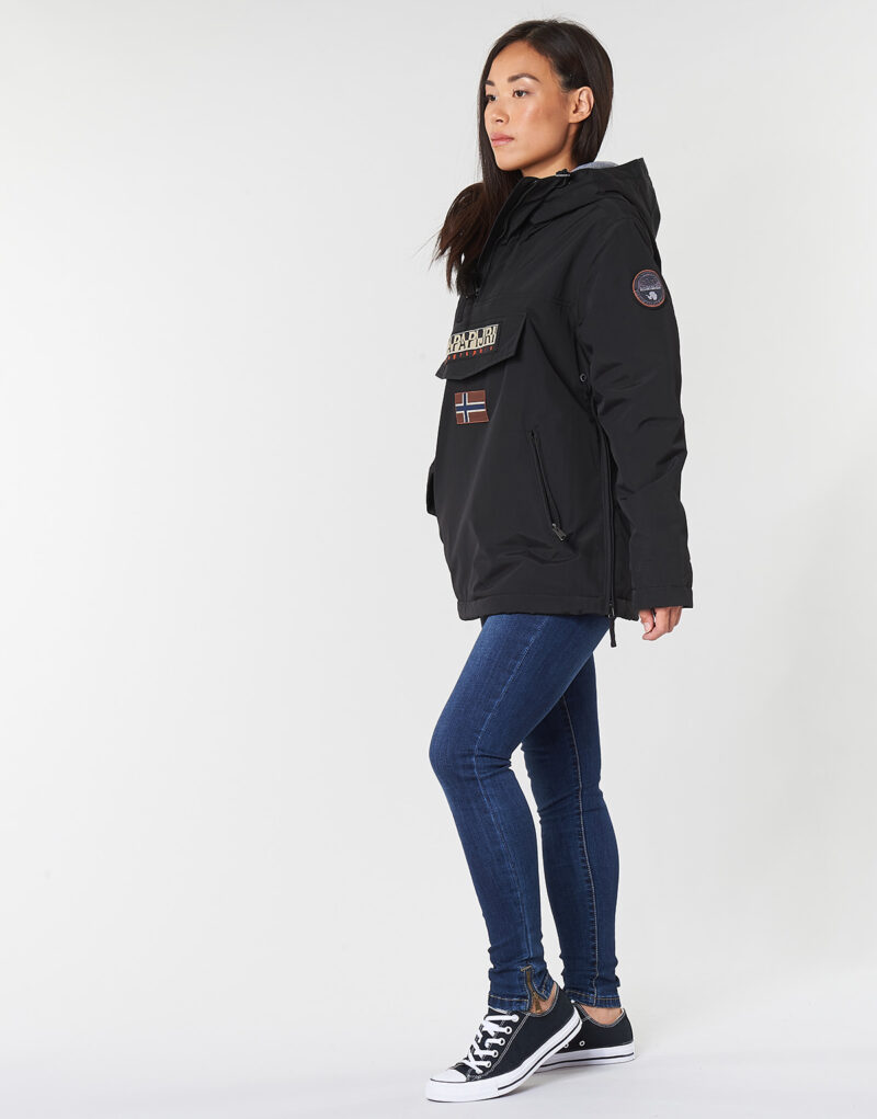 Mantella Napapijri RAINFOREST POCKET Nero Mantelle Donna - 3