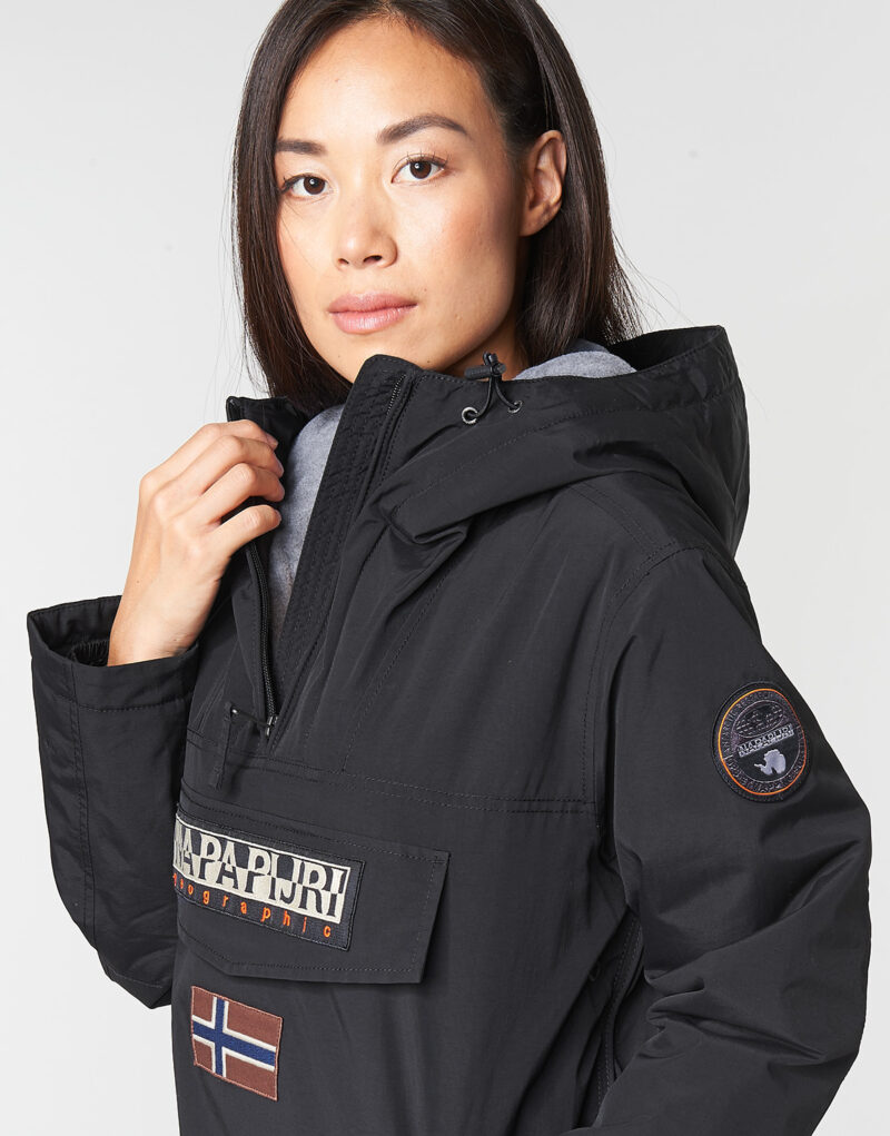 Mantella Napapijri RAINFOREST POCKET Nero Mantelle Donna - 5