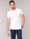 T-shirt Levis SLIM 2PK CREWNECK 1 Bianco T-shirt maniche corte Uomo - 2