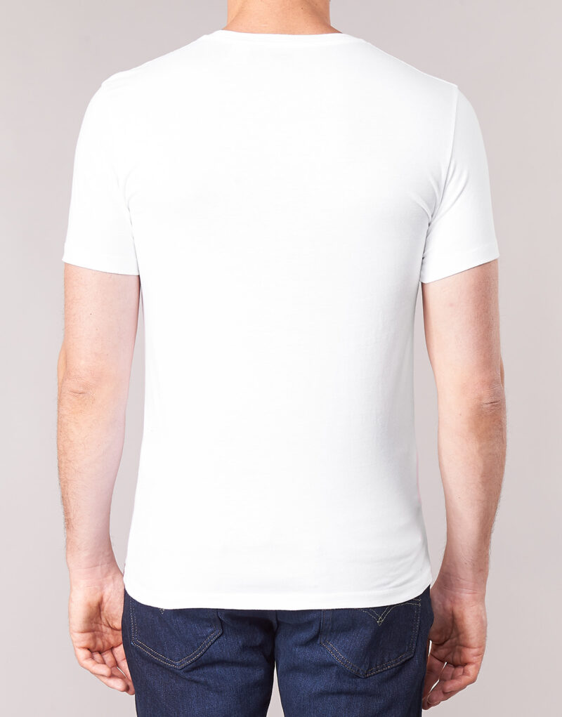 T-shirt Levis SLIM 2PK CREWNECK 1 Bianco T-shirt maniche corte Uomo - 5