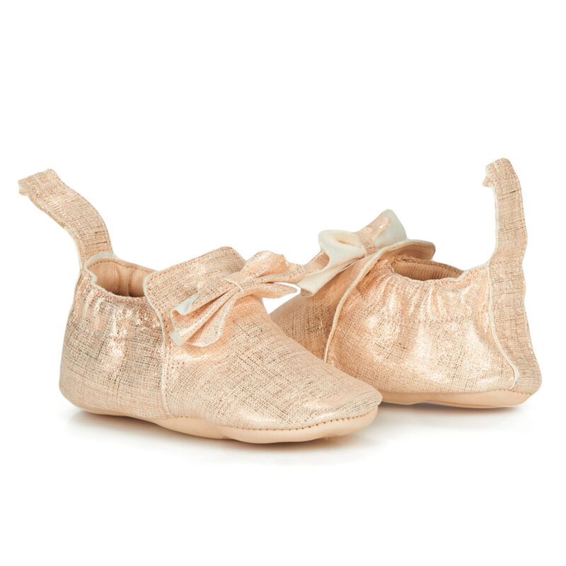 Easy Peasy BLUMOO NOEUD Oro Pantofole Bambino - 4