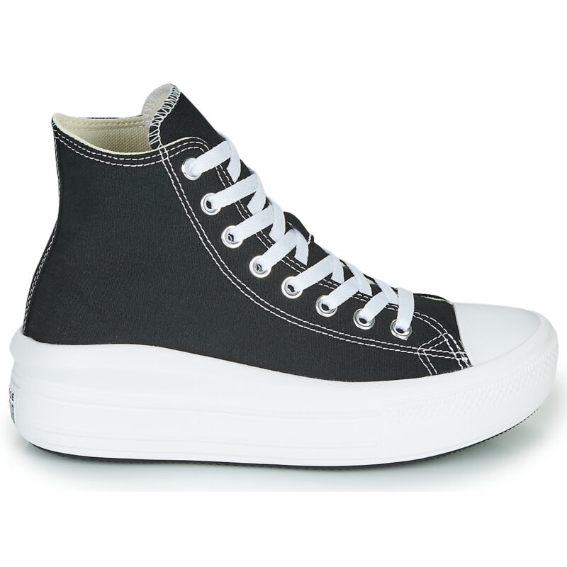 Converse Chuck Taylor All Star Move Canvas Color Hi Black Women's High Sneakers - 2