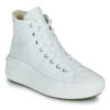Converse  Chuck Taylor All Star Move Canvas Color Hi  Bianco -  Sneakers alte Donna