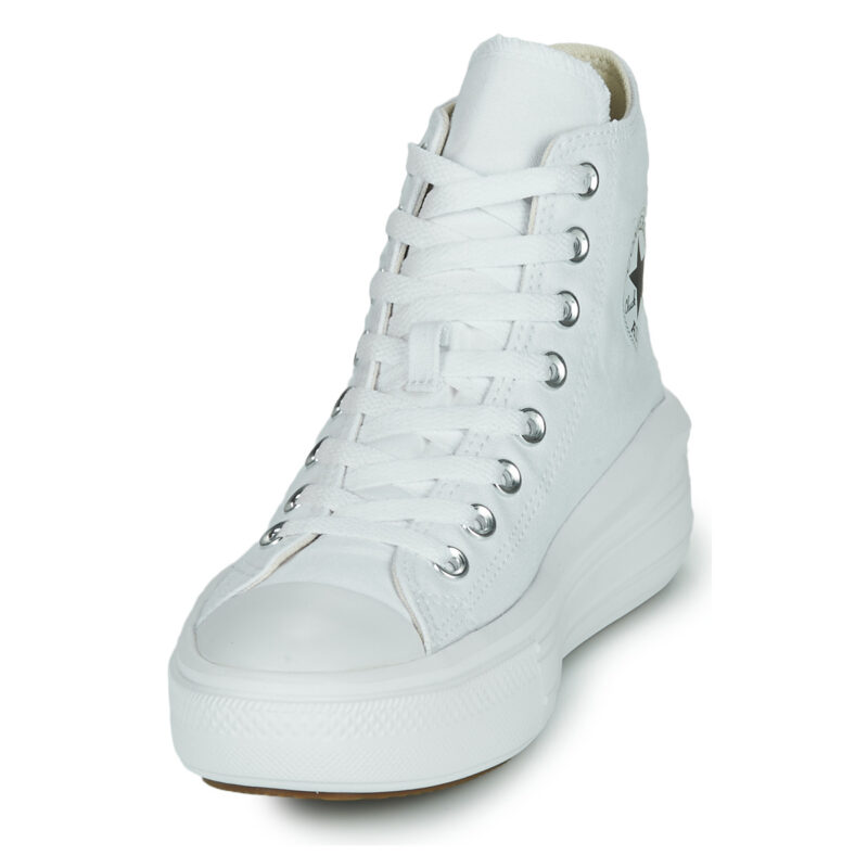Converse Chuck Taylor All Star Move Canvas Color Hi White Damen-Sneaker - Gr&ouml;&szlig;e 3
