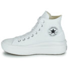 Converse Chuck Taylor All Star Move Canvas Color Hi White Damen-Sneaker - Gr&ouml;&szlig;e 4