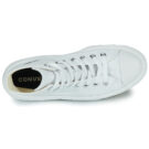 Converse Chuck Taylor All Star Move Canvas Color Hi White Damen-Sneaker - Gr&ouml;&szlig;e 6