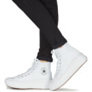 Converse Chuck Taylor All Star Move Canvas Color Hi White Damen-Sneaker - Gr&ouml;&szlig;e 8