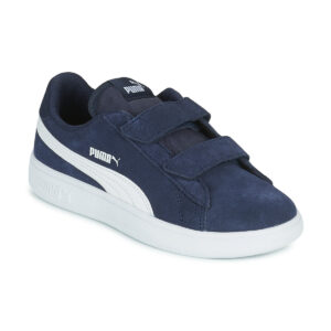 Puma SMASH PS Blu - Sneakers Bambino