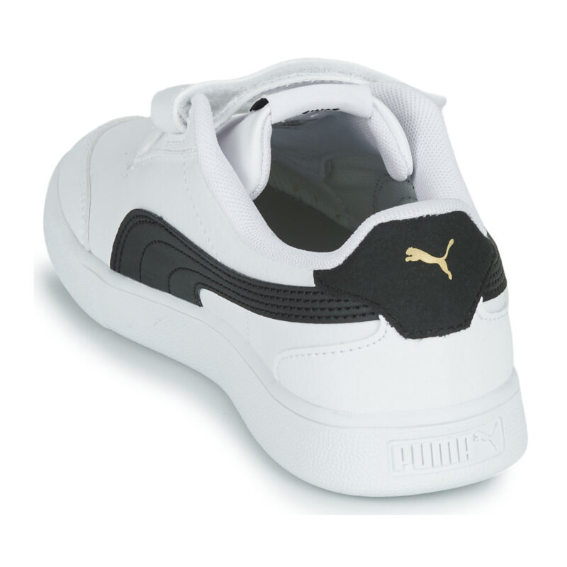 Puma SHUFFLE PS Bianco Sneakers Bambino - 5