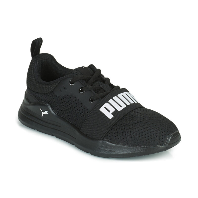 Puma WIRED PS Black Sports Shoes Kids - 1