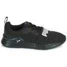 Puma WIRED PS Black Sports Shoes Kids - 2