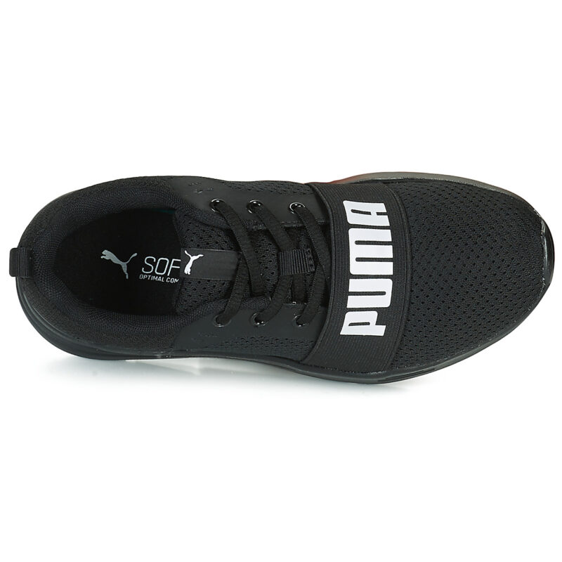 Puma WIRED PS Black Sports Shoes Kids - 6