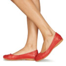 Dream in Green NERLINGO Rosso Ballerine Donna - 8