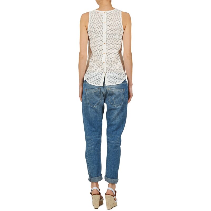 Camicetta  Moony Mood  IGUOHIAVINE  Bianco -  Camicette Donna - 7