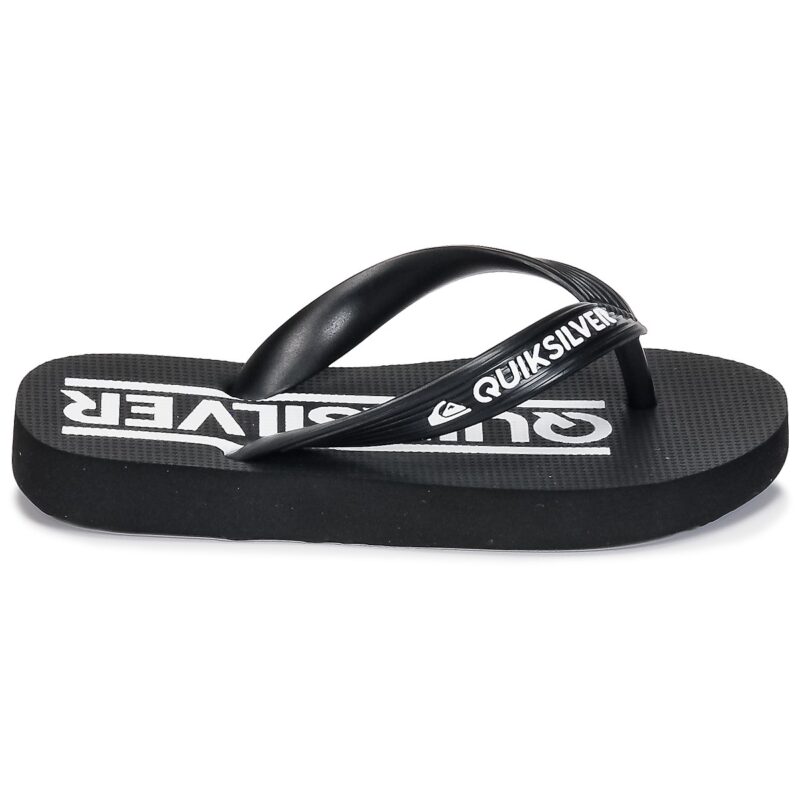 Quiksilver JAVA WORDMARKYT B SNDL XKKW Tongs noires pour gar&ccedil;ons - Taille 2
