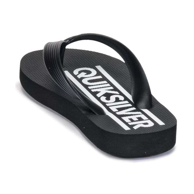 Quiksilver JAVA WORDMARKYT B SNDL XKKW Tongs noires pour gar&ccedil;ons - Taille 5