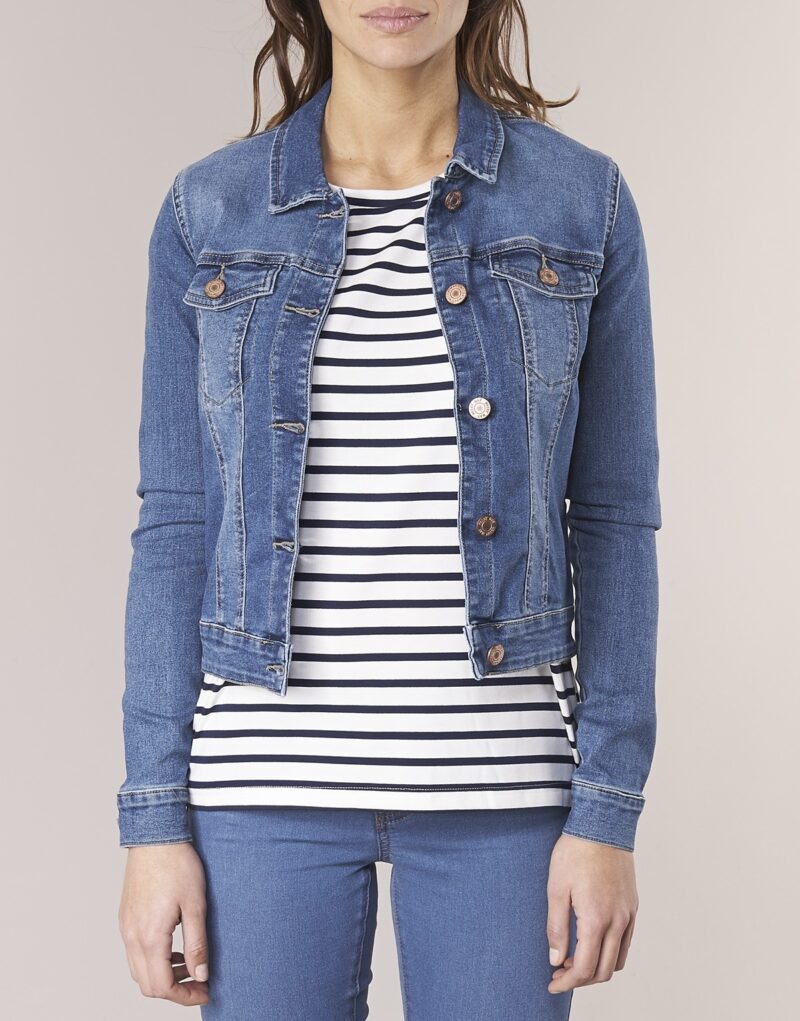 Giacca in jeans Noisy May NMDEBRA Blu Giacche in jeans Donna - 4