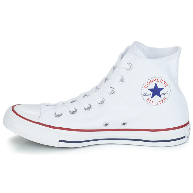 Converse CHUCK TAYLOR ALL STAR CORE HI Wei&szlig;e High-Top-Sneaker f&uuml;r Damen - Gr&ouml;&szlig;e 4