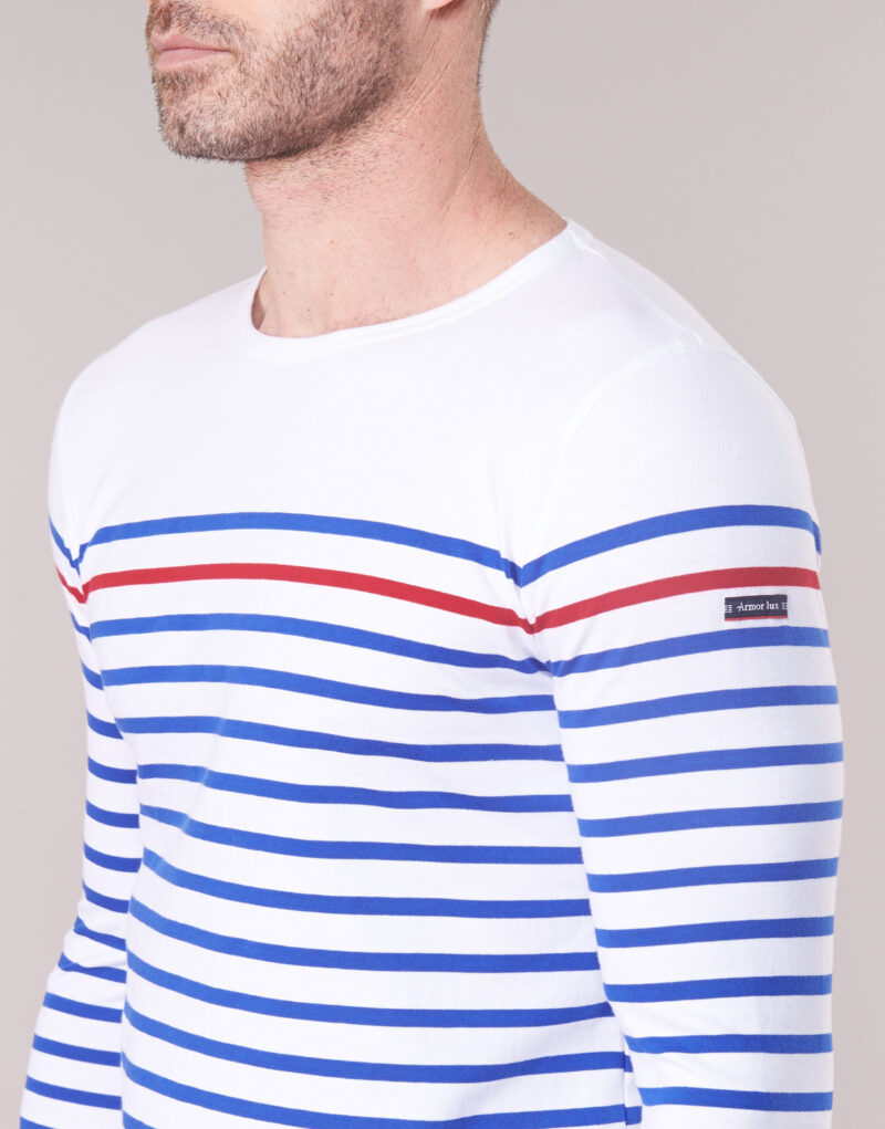 Long-sleeved T-shirts Armor Lux YAYAYOUT Blu T-shirts a maniche lunghe Uomo - 6