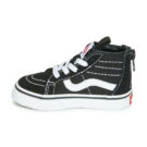 Vans SK8-HI ZIP Nero Sneakers Bambino - 4