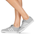 adidas COURTSET GRIS Sneaker niedrig Damen