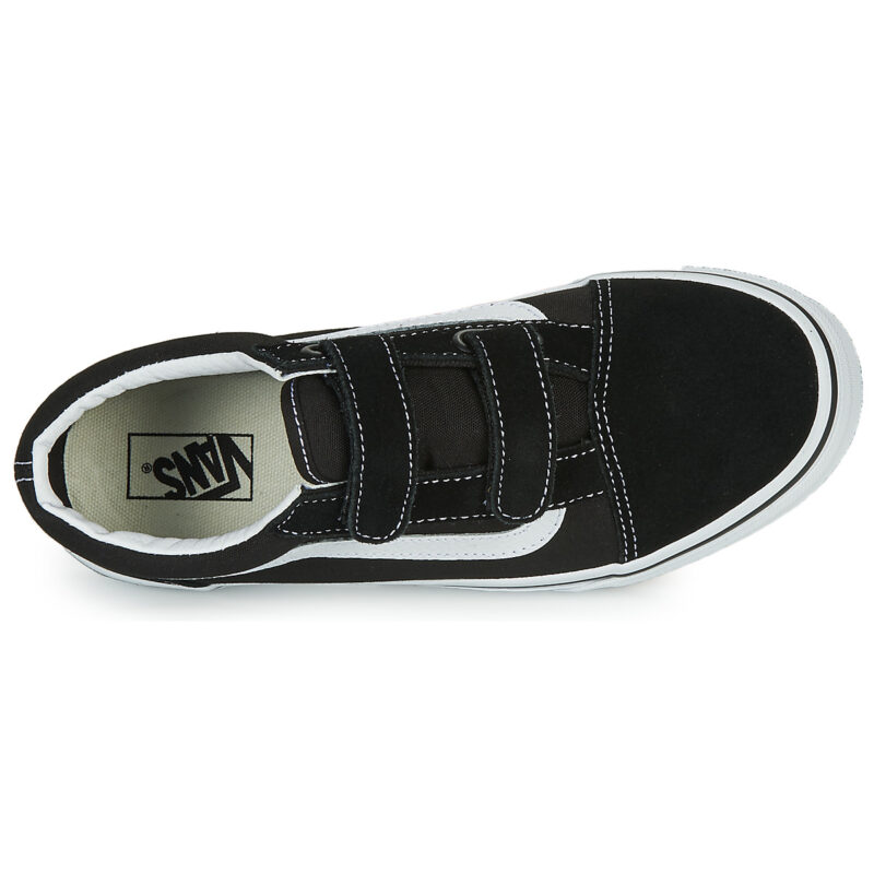 Vans OLD SKOOL V Nero - Sneakers Bambino - 6
