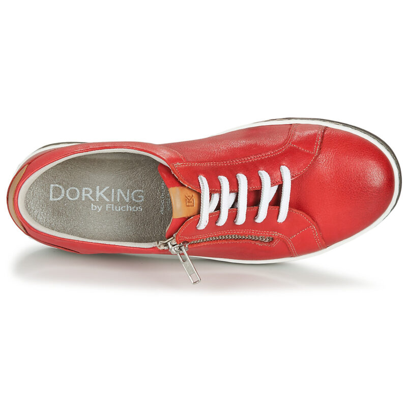 Dorking  KAREN  Rosso -  Sneakers basse Donna - 6