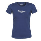 T-shirt  Pepe jeans  NEW VIRGINIA  Blu T-shirt maniche corte Donna - 1