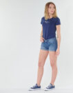 T-shirt  Pepe jeans  NEW VIRGINIA  Blu T-shirt maniche corte Donna - 3