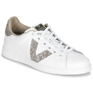 Victoria  TENIS PIEL GLITTER  Bianco -  Sneakers basse Donna