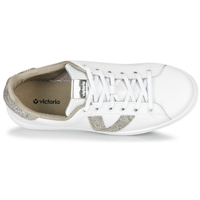 Victoria  TENIS PIEL GLITTER  Bianco Sneakers basse Donna - 6