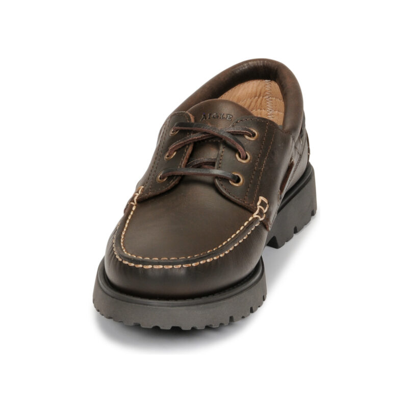 Aigle TARMAC Herren-Bootsschuhe, braun - Gr&ouml;&szlig;e 3