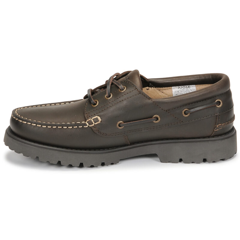 Aigle TARMAC Herren-Bootsschuhe, braun - Gr&ouml;&szlig;e 4