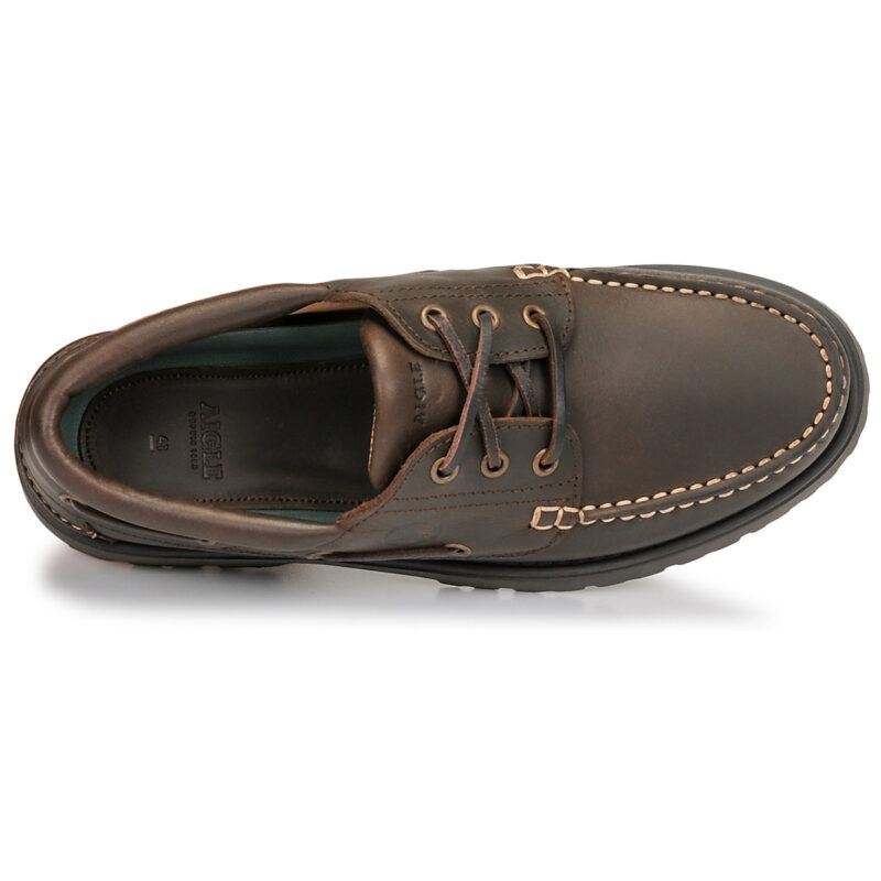 Aigle TARMAC Herren-Bootsschuhe, braun - Gr&ouml;&szlig;e 6