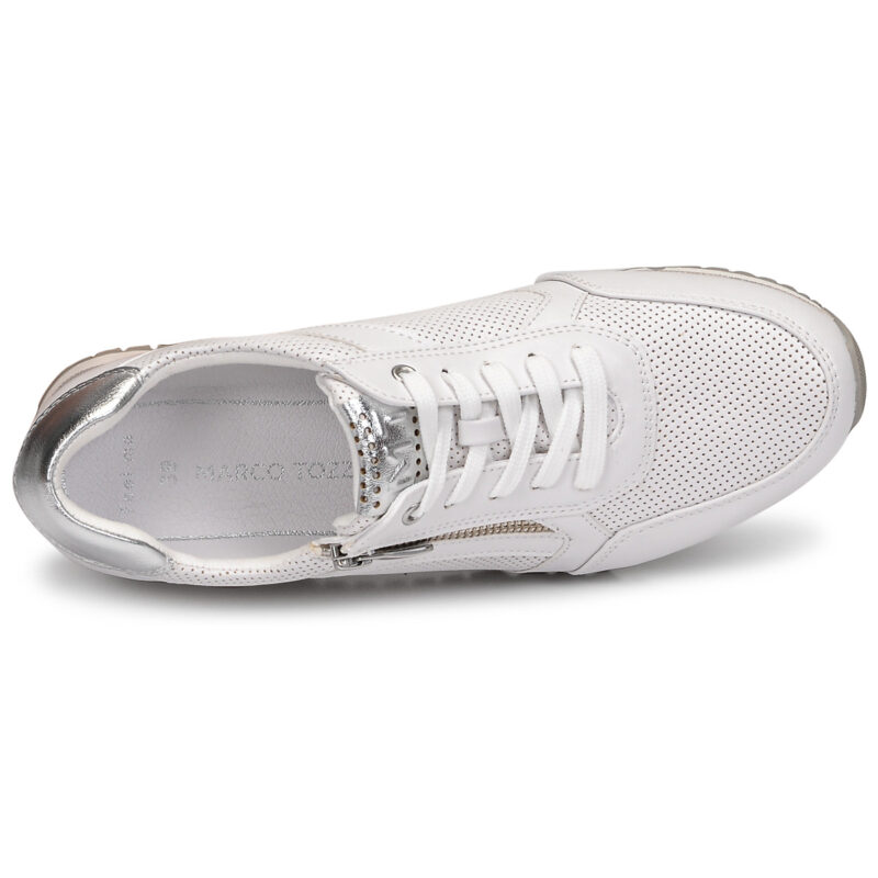 Marco Tozzi BELLA Blanco Zapatillas bajas Mujer - 6
