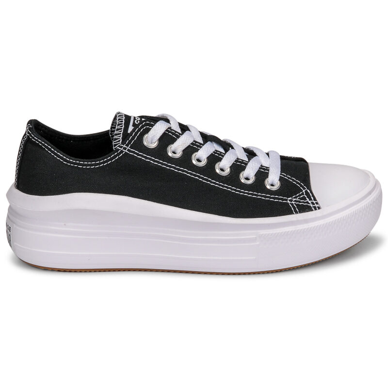 Converse CHUCK TAYLOR ALL STAR MOVE CANVAS COLOR OX Nero Sneakers basse Donna - 2