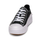 Converse CHUCK TAYLOR ALL STAR MOVE CANVAS COLOR OX Nero Sneakers basse Donna - 3