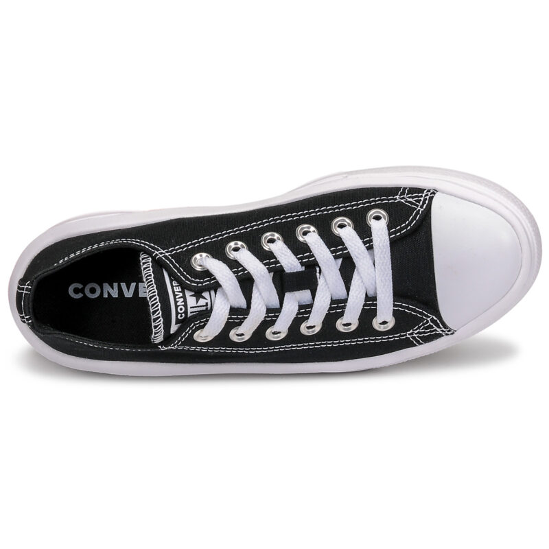 Converse CHUCK TAYLOR ALL STAR MOVE CANVAS COLOR OX Nero Sneakers basse Donna - 6