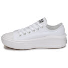 Converse CHUCK TAYLOR ALL STAR MOVE CANVAS COLOR OX Wei&szlig;e Low-Sneaker f&uuml;r Damen - Gr&ouml;&szlig;e 4