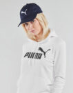 Felpe con cappuccio  Puma  ESS LOGO HOODY TR  Bianco -  Felpe con cappuccio Abbigliamento Donna - 5