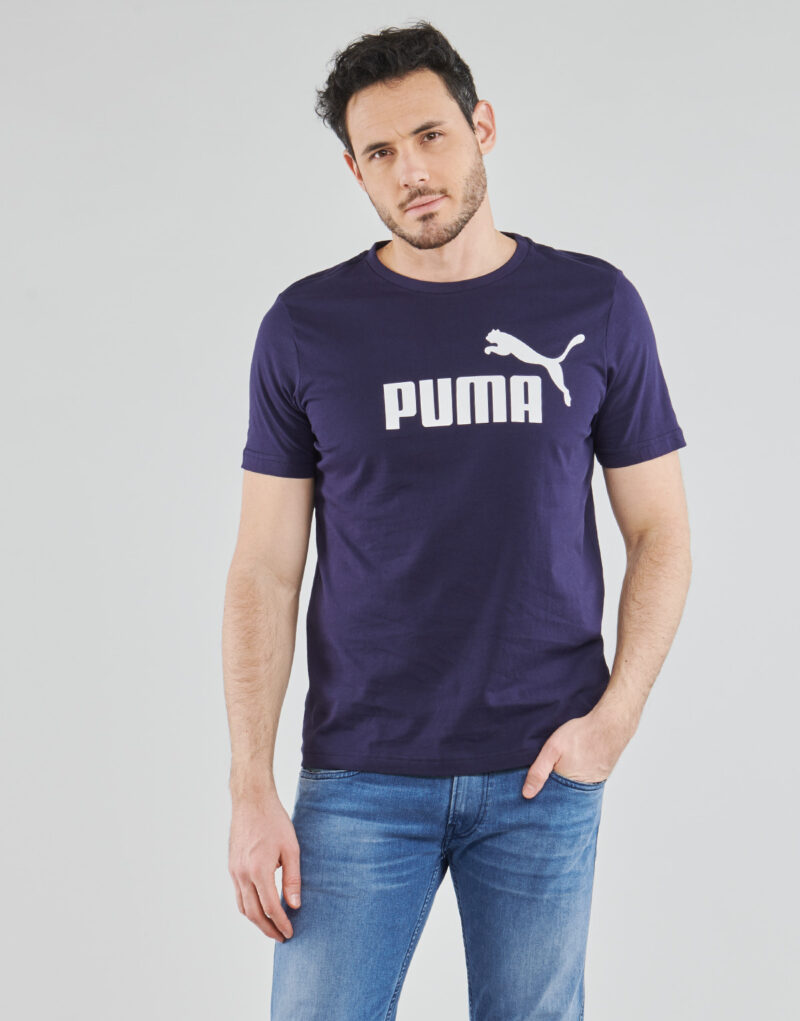 T-shirt Puma ESSENTIAL TEE Marine T-shirt maniche corte Uomo - 2