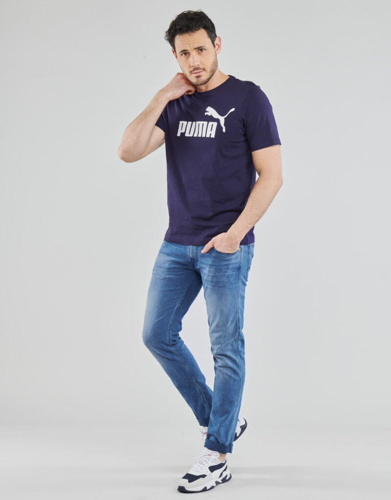 T-shirt Puma ESSENTIAL TEE Marine T-shirt maniche corte Uomo - 3