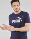 T-shirt Puma ESSENTIAL TEE Marine T-shirt maniche corte Uomo - 5