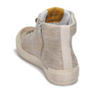Meline NK1384 Gold High Top Sneakers Women - 5