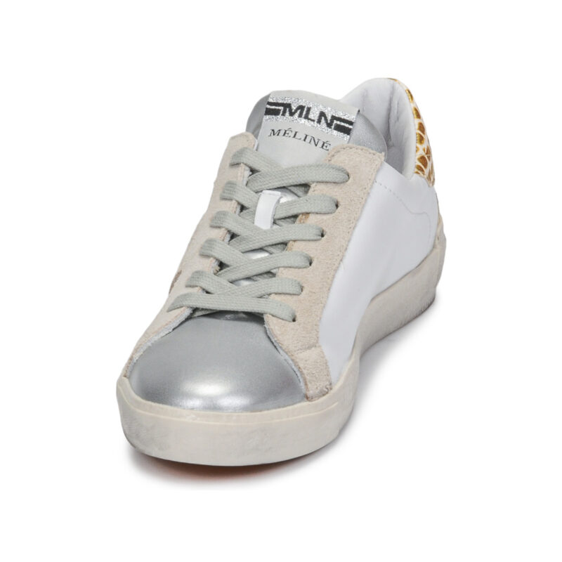 Meline NK1381 Bianco Sneakers basse Donna - 3