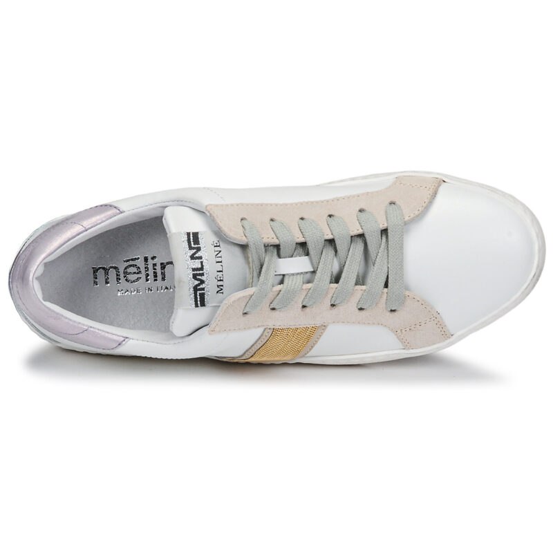 Meline KUC1414 Bianco Sneakers basse Donna - 6